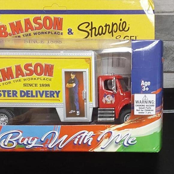 WB Mason & Sharpie S-Gel Delivery Truck Collectors Toy - Picture 8 of 10